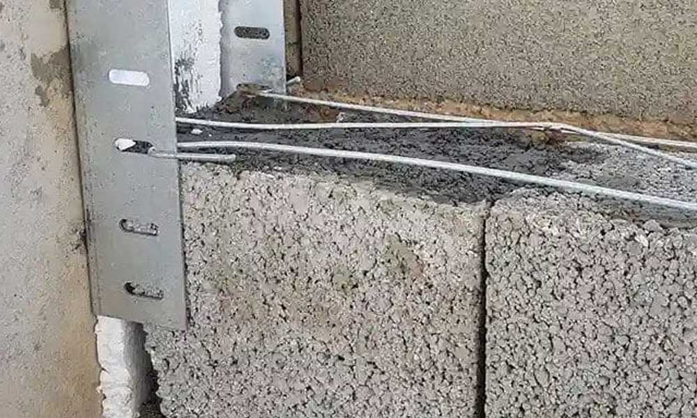 نحوه اجرای وال پست در ساختمان